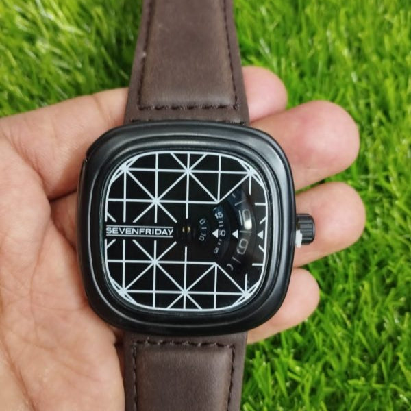 Seven Friday Watch
Men’s Wristwatch
Stylish Watch for Men
Random Design Watch
No Box Watch
Affordable Men’s Watch
Fashion Watch
Gift for Him
Casual Watch
Bold Dial Watch